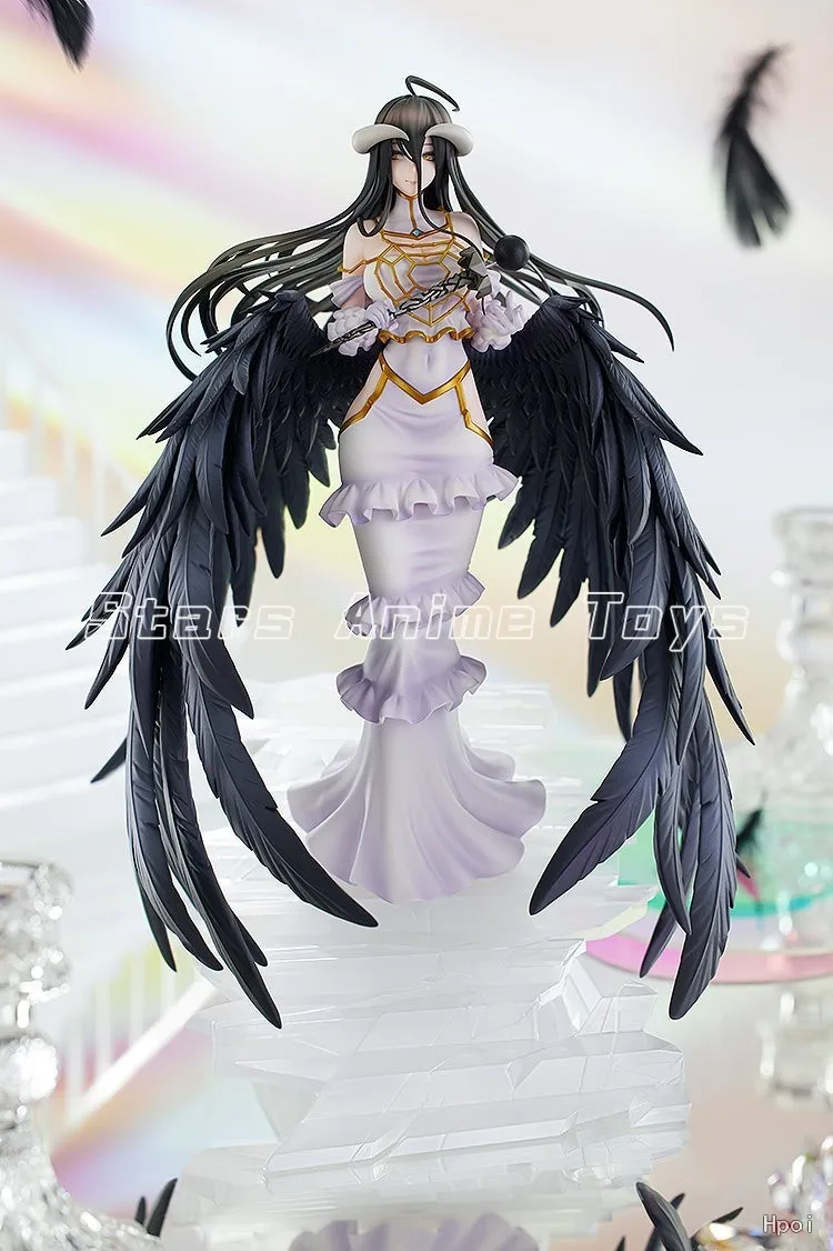 Original kadokawa kdcolle overlord albedo 10th aniversário ilustração animação figura brinquedos modelo de coleção