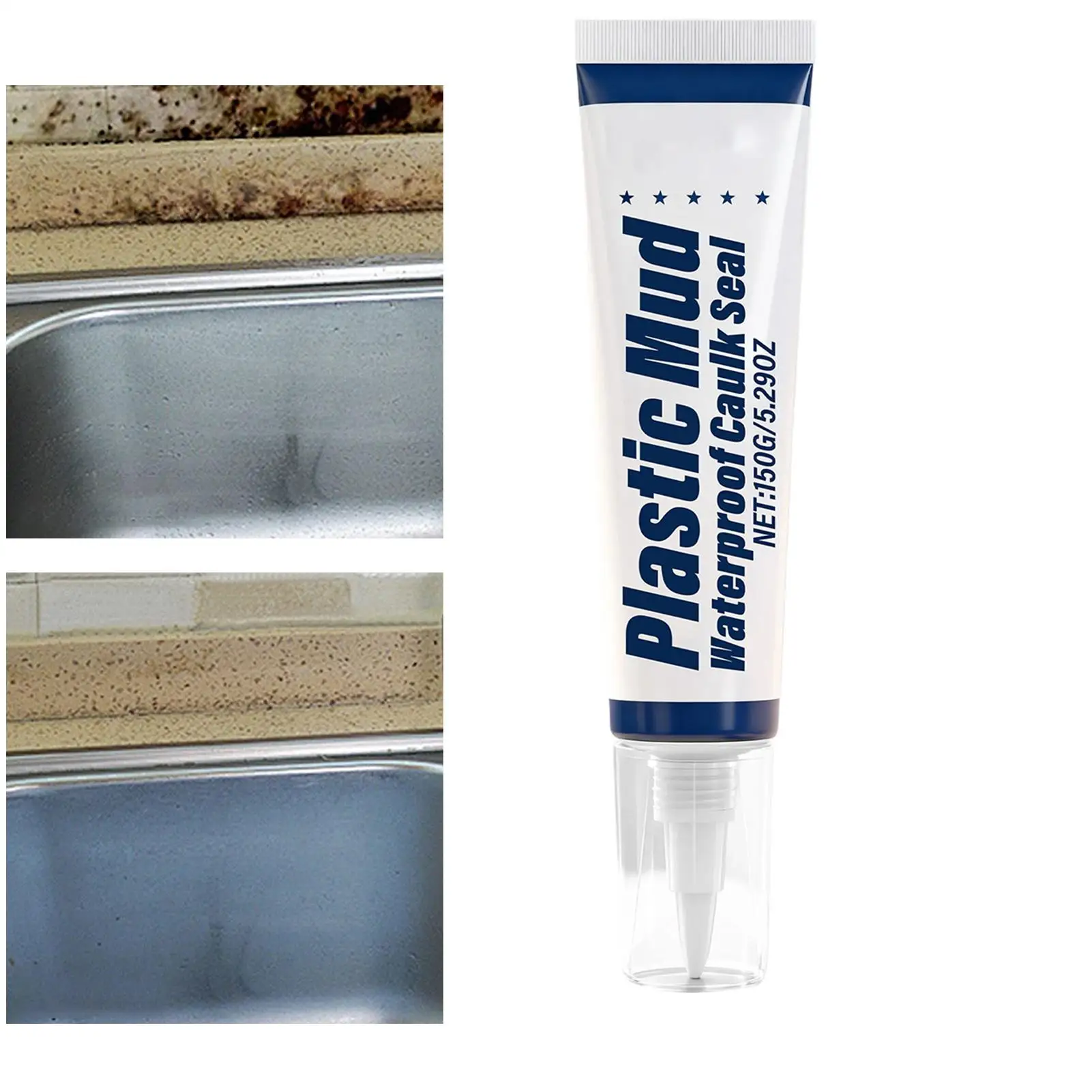 مانع التسرب المقاوم للماء 150 جرام اختراق عميق لاصق إصلاح مانع التسرب الطين لنافذة حمام باب جدار التيار المتناوب ثقب بلاط المرحاض سقف