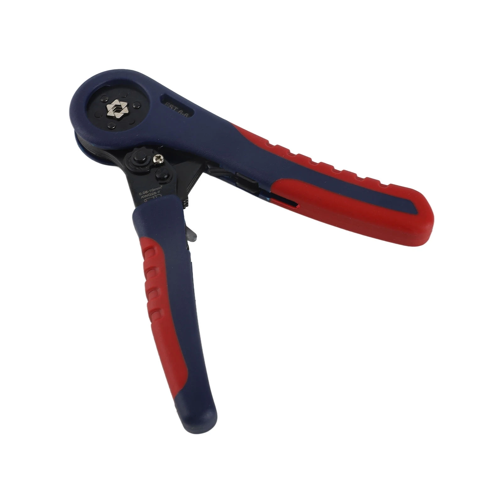 Ferrule Crimping Plier Self Adjustable Ergonomic Ratchet Wire Shrinkage Hand Tool