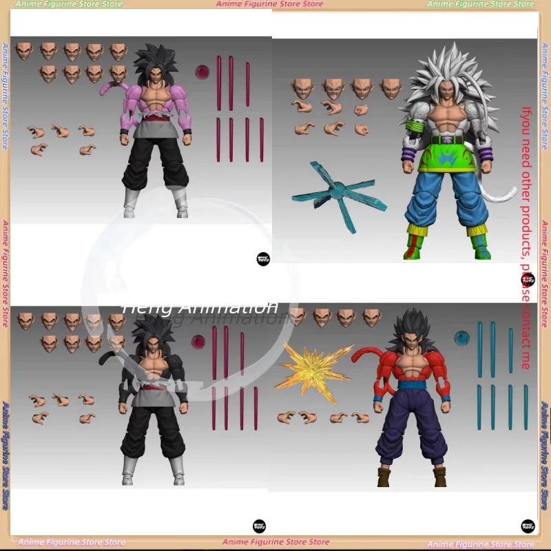 

Pre-sale 【TYCTOYS】 Black Hole Model Dragon Ball Super Saiyan Super 5 Super 4 Goku Zhaikou King of Thieves Anime Hand