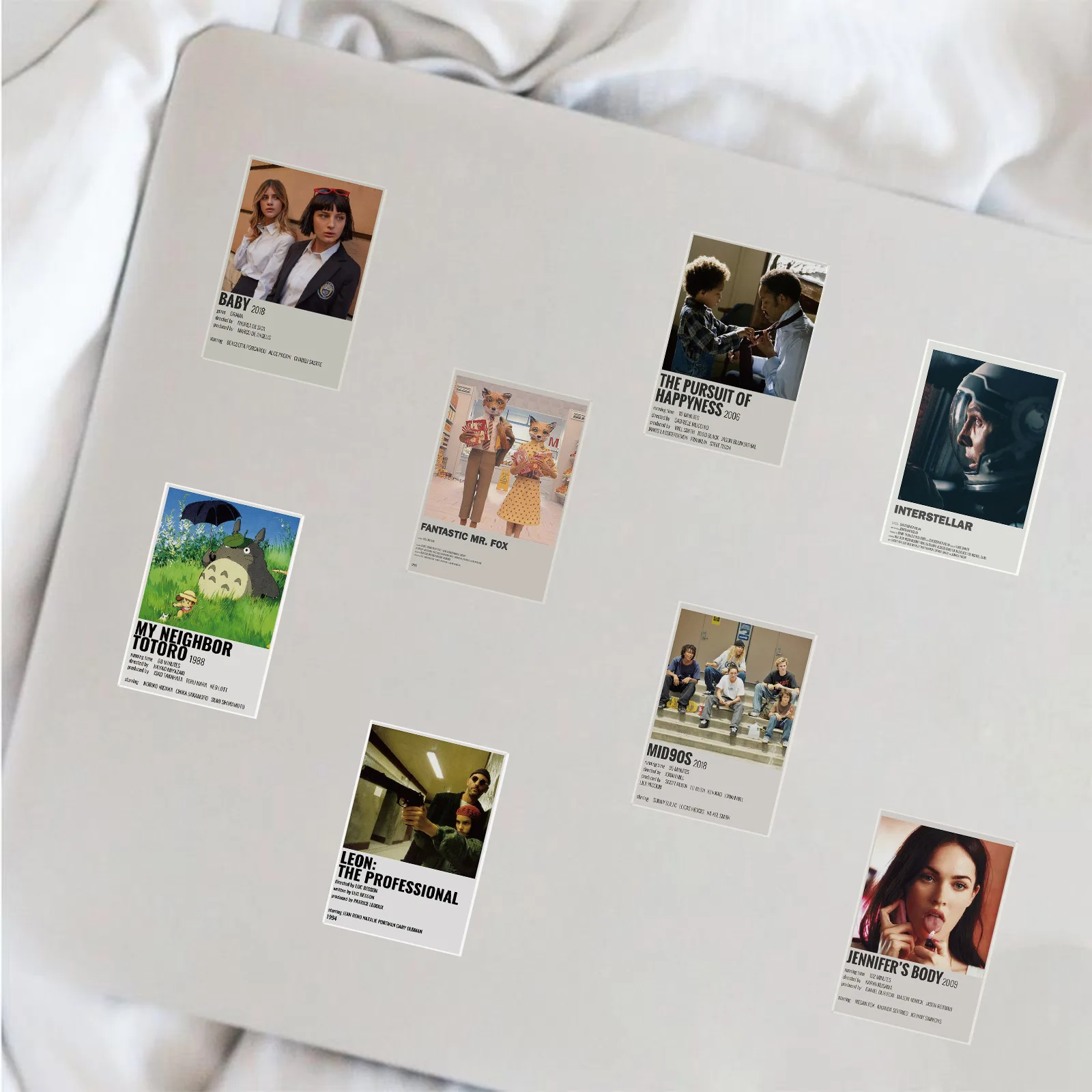 ملصقات نمط ملصقات الأفلام الكلاسيكية ، تصنعها بنفسك ، سكرابوكينغ ، هاتف ، أمتعة ، لوح تزلج ، ديكوري ، ملصقات مقاومة للماء ، 64: