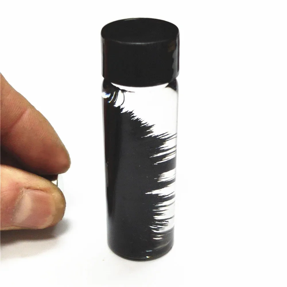 Giocattolo A vapore Symbiote in una bottiglia, Symbiote in una bottiglia giocattoli da scrivania Ferrofluid, giocattoli antistress con Display liquido fluido magnetico