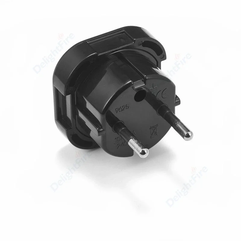 Adapter wtyczki z brytyjskiego na UE Adapter podróżny z brytyjskiego na europejski Konwerter wtyczki elektrycznej z brytyjskiego na europejskie