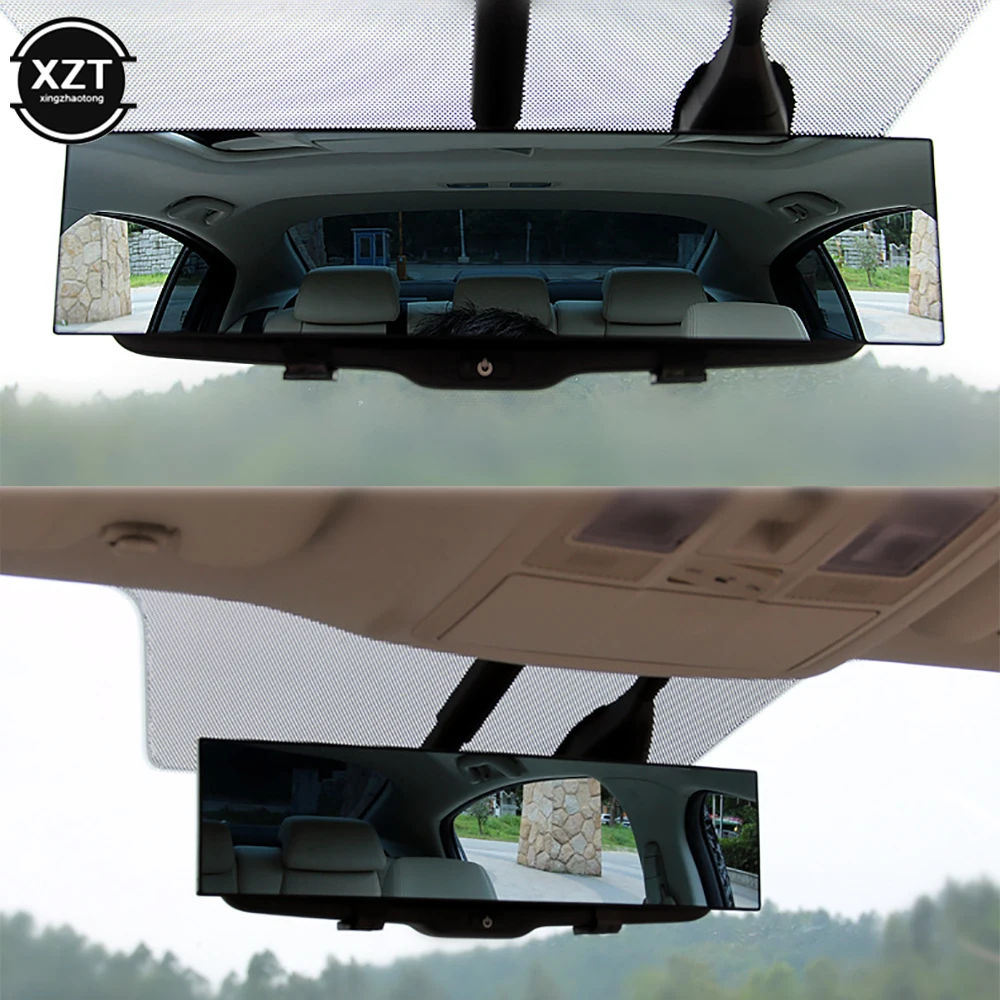 New  Auto HD Assisting Mirror Large Vision Anti-glare Proof Angle Panoramic Car Interior Blu-ray mirror Rearview Mirror