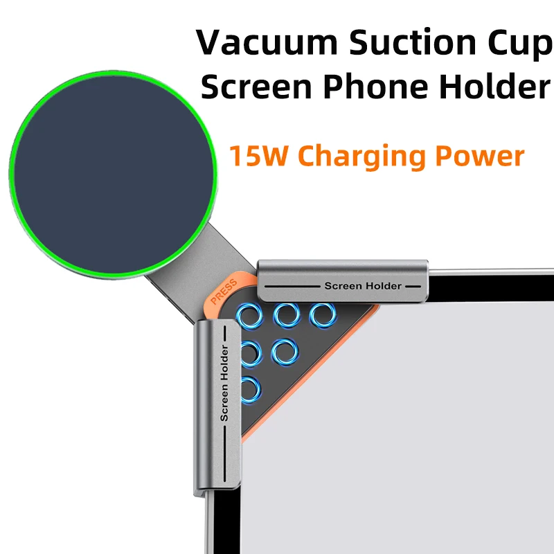 TEEQ لـ Tesla Model YL Junipe 2025 Model3 HIGHLAND 2024 Cybertruck BYD Seal حامل هاتف السيارة 15 وات شحن لاسلكي مغناطيسي #1