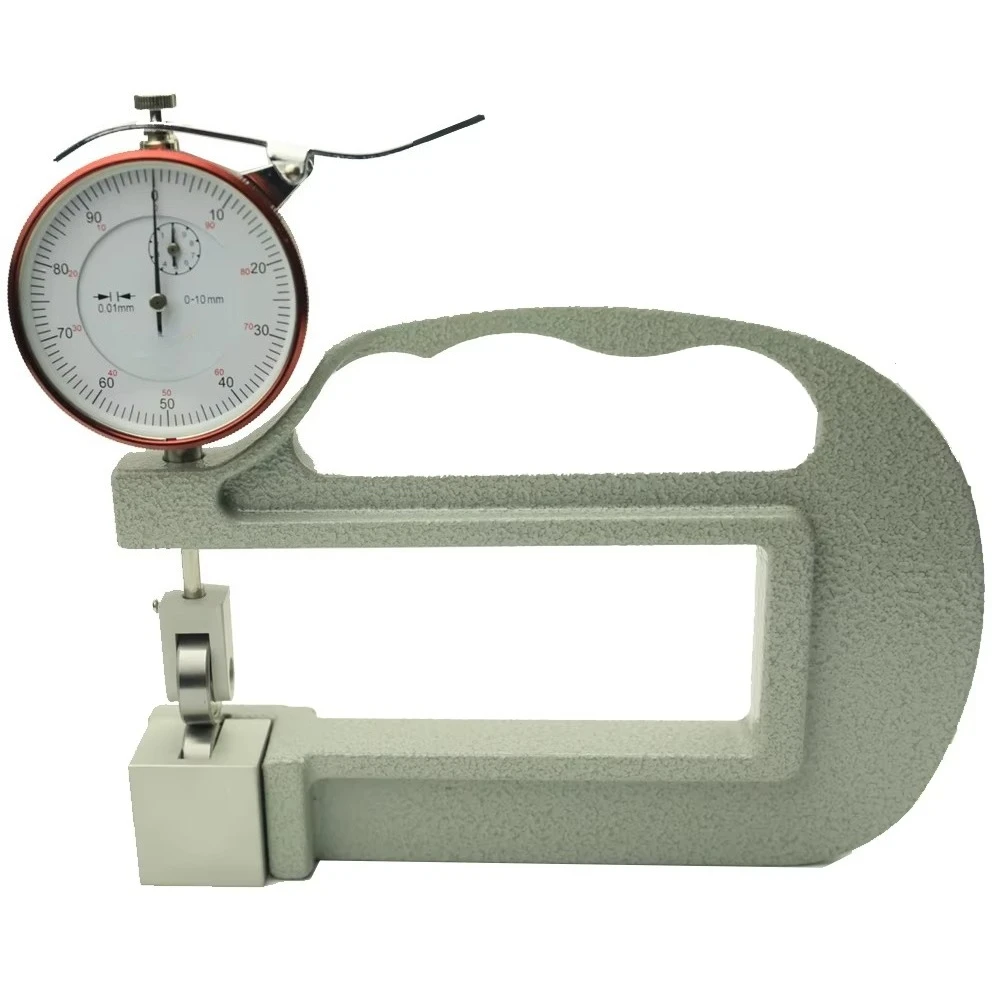 0-10mm Thickness Gauge with Roller Insert 0.01mm Continuous Thickness Gauge