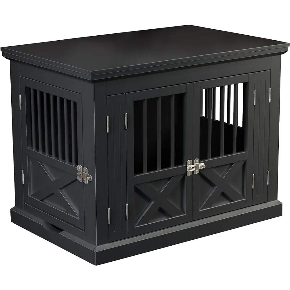 

Dog Kennel House for Dogs Merry Products Triple Door Medium Dog Crate Pet Supplies Home Garden Freight free