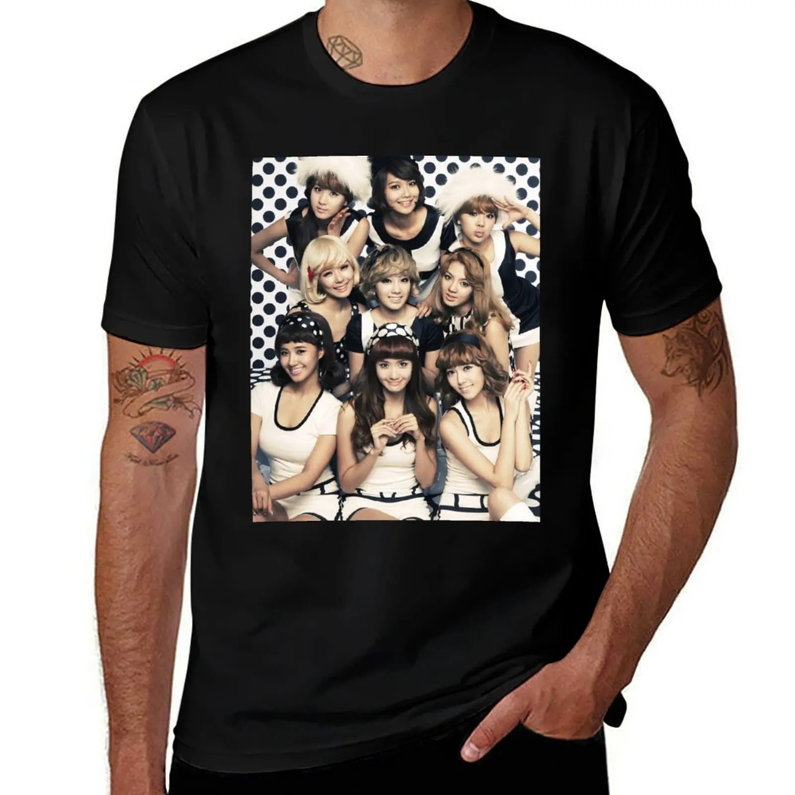GIRLS GENERATION HOOT T-Shirt Functional Casual Short Sleeve Tee T-Shirt