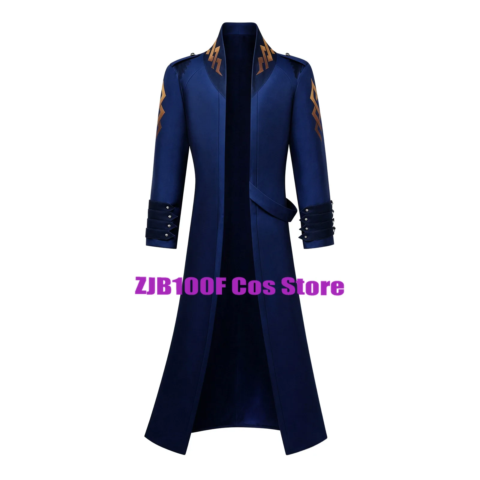 Costume de cosplay Nelo Angelo de la 3ème saison de Devil Vergil, uniforme Dark Slayer, trench-coat pour hommes et femmes, tenue de fête d'Halloween