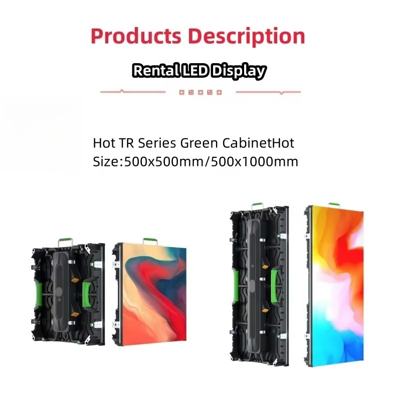 P2.6 P2.9 P3.9 Indoor LED Video Wall Screen LED Digital Signage Stage Portable Rental Outdoor Advertising LED Screen Display