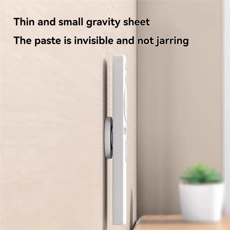 

Home Organizer Wall Mount Remote Control Holder 100PCS Magnetic Adhesive Storage Hook For TV/Air Conditioner