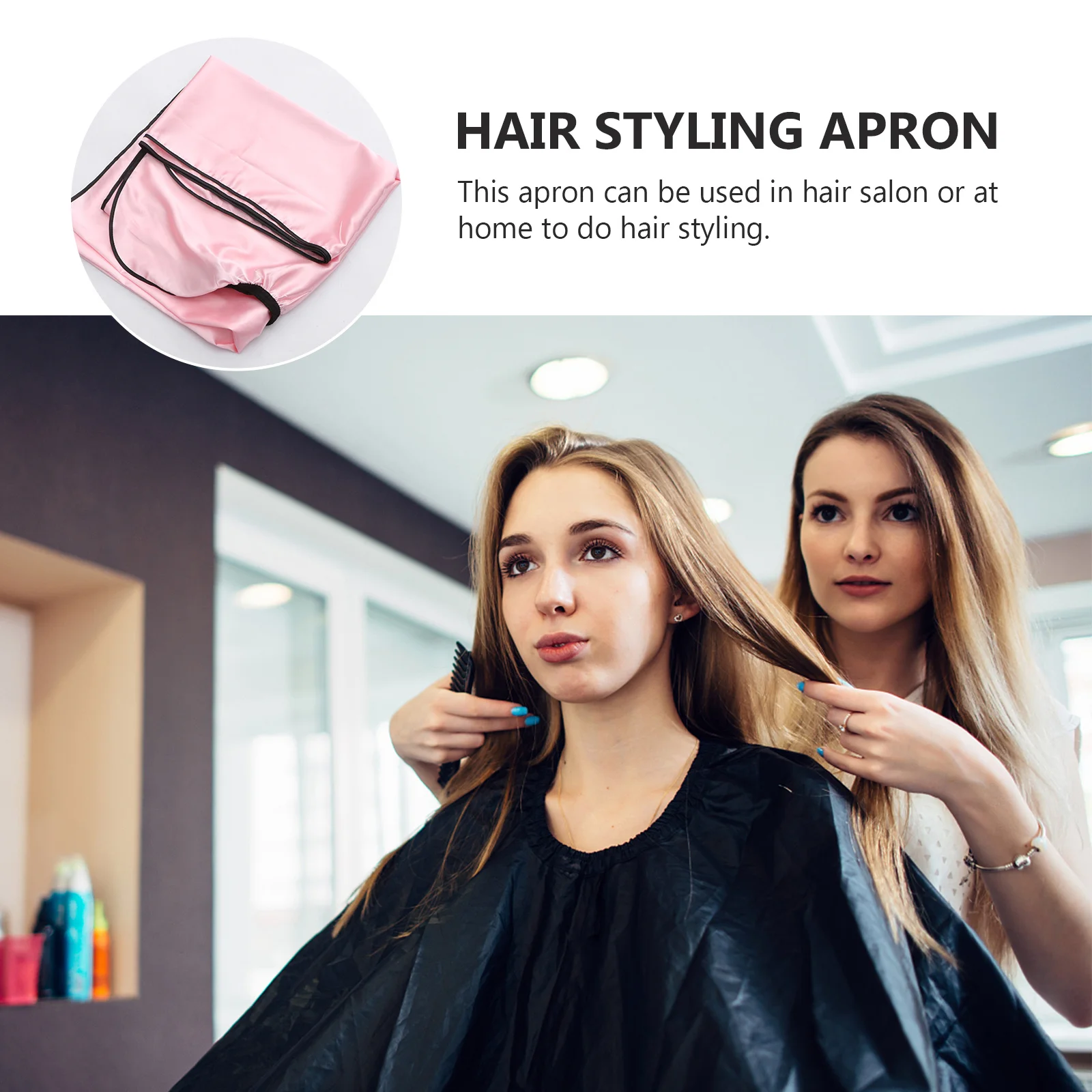 

Large Size Hair Cutting Apron Waterproof Barber For Salon Use Durable Hairdressing Cape Keep Clothes Dry Stylish Hair Styling