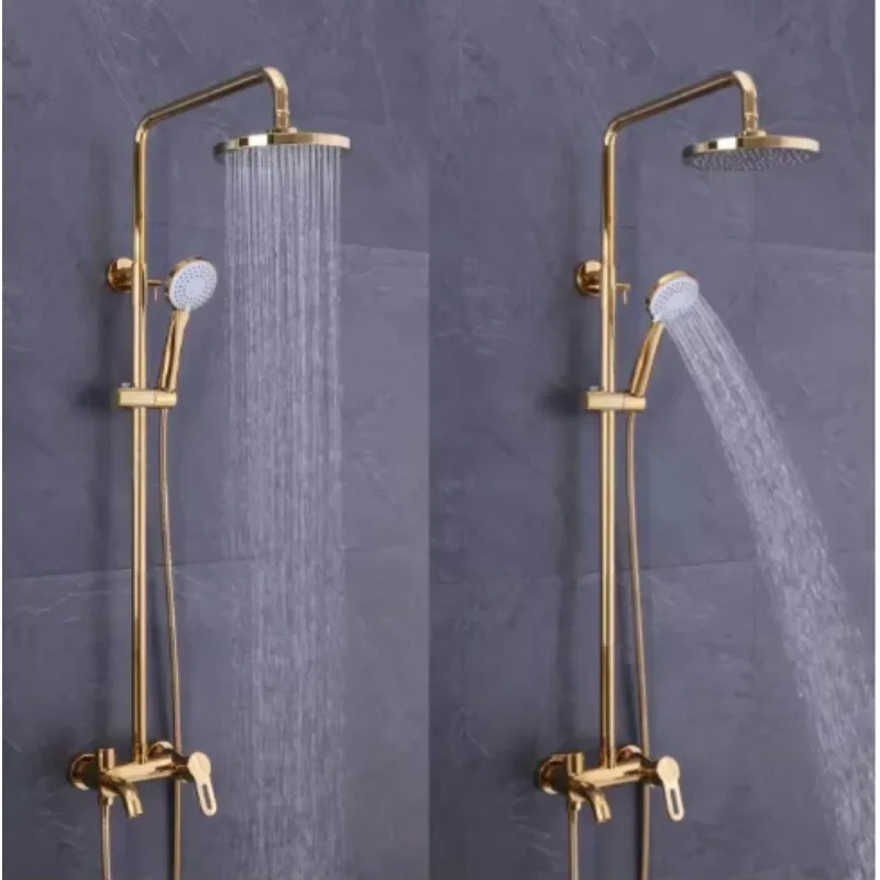 Good Item Bathroom Shower Set Gold Shower Set Rain shower Set Bathroom Wall Mounted