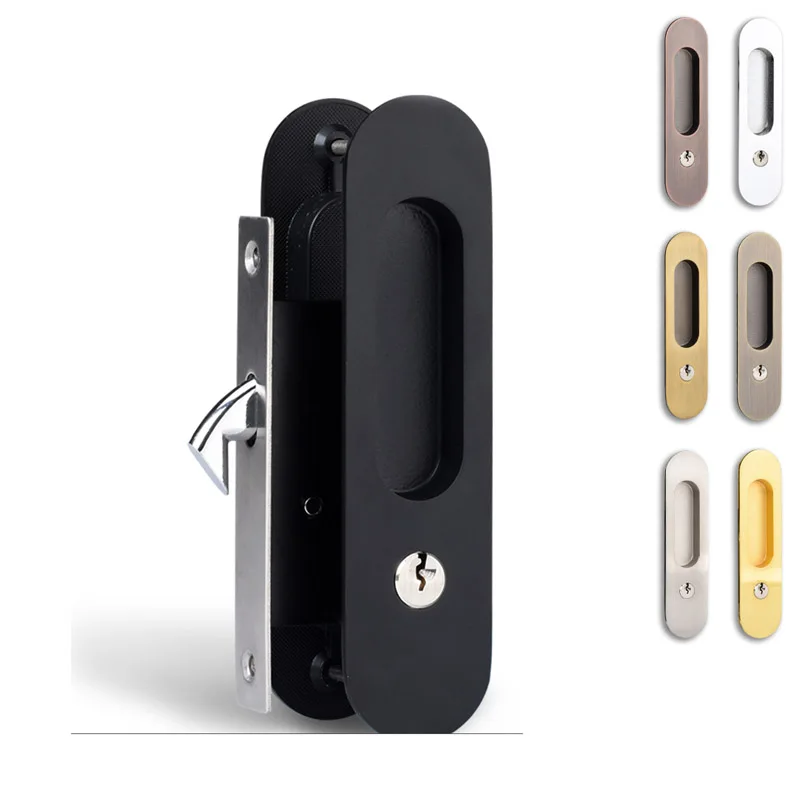 

Wooden Sliding Door Lock Sliding Door Lock Black Interior Study Balcony Kitchen Bathroom Movable Sliding Door Hook Lock