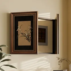 American Retro Distribution Box Cover High-end Decorative Painting Restaurant Cover Electric Meter Box Switch Hanging Painting