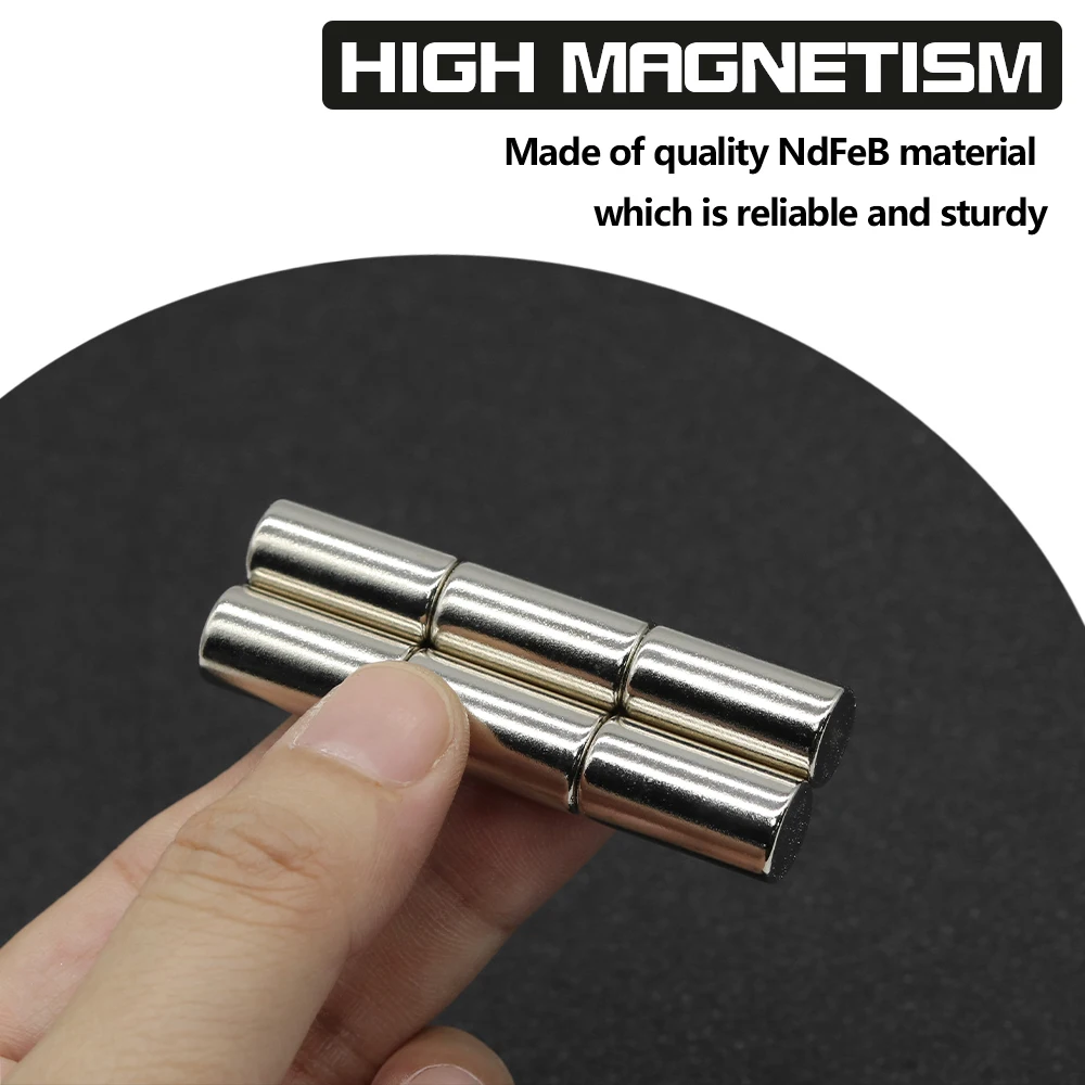 1~50Pcs 10mm x 20mm N35 NdFeB Round Magnet Super Powerful Neodymium Magnets  Strong Permanent Magnetic imanes Disc 10x20