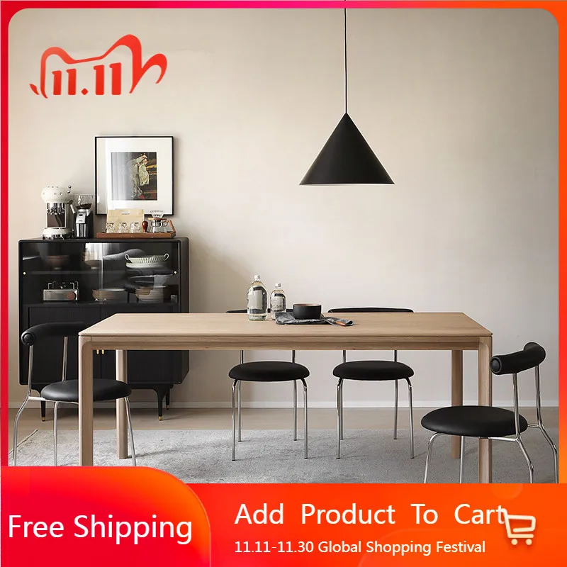 

Groceries Luxury Dining Table Modern Newclassic Nordic Design Dining Table Designer Beautiful Wood Mesas De Jantar Furniture