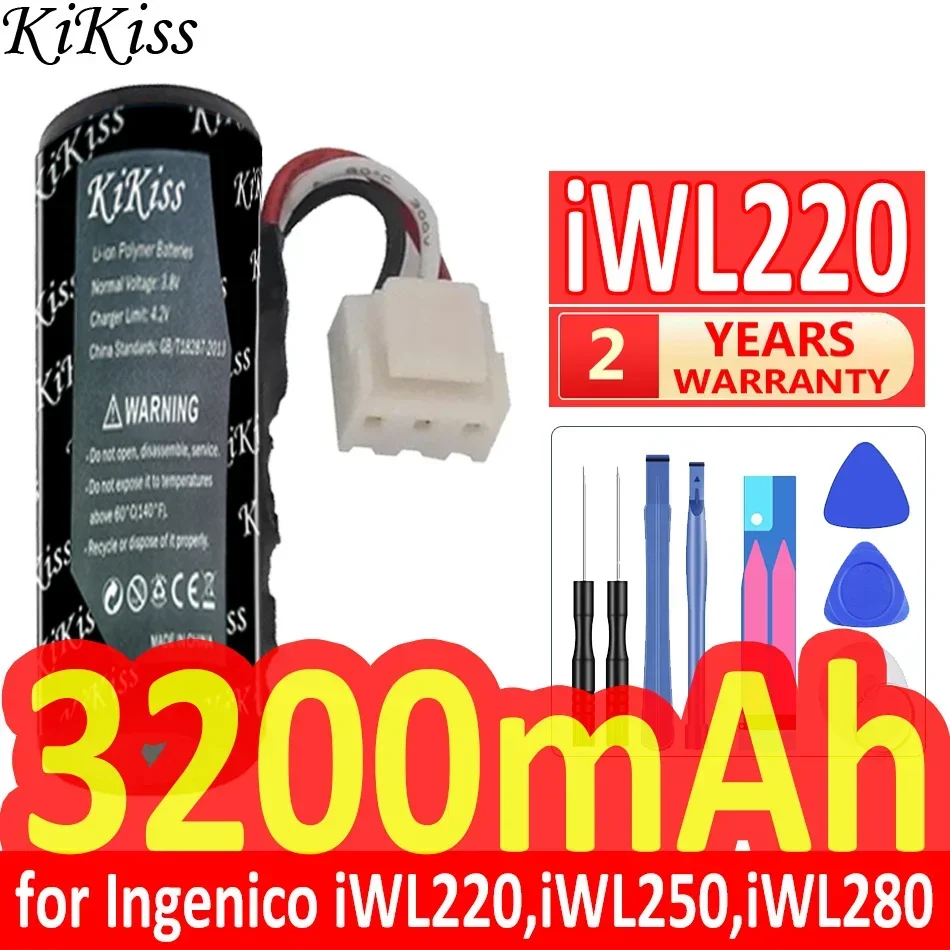 

3200mAh Point-Of-Sale Terminal Battery for Ingenico iWL250 iWL280 Iwe280 iWL252 iWL255 iWL251 for Newland ME31 SP610 SP60 POS