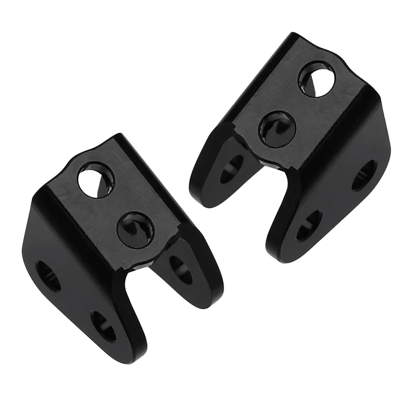 BAAA-Metal Axle Mount Set Suspension Links Stand for 1/10 RC Crawler Car Redcat Gen8 Upgrade Parts,Black