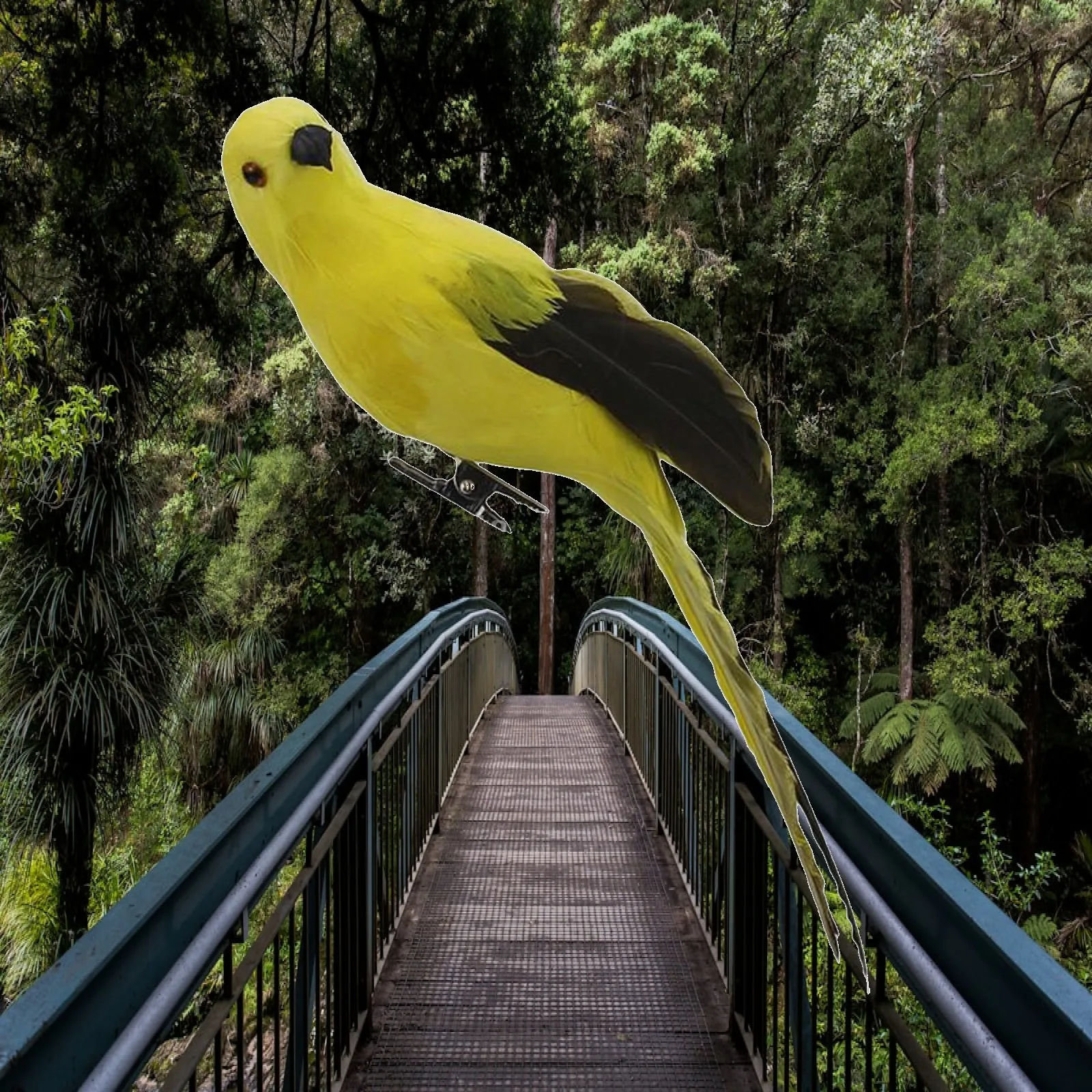 Lifelike Macaw Artificial Birds Bird Parrot Model for Party Outside Outdoor