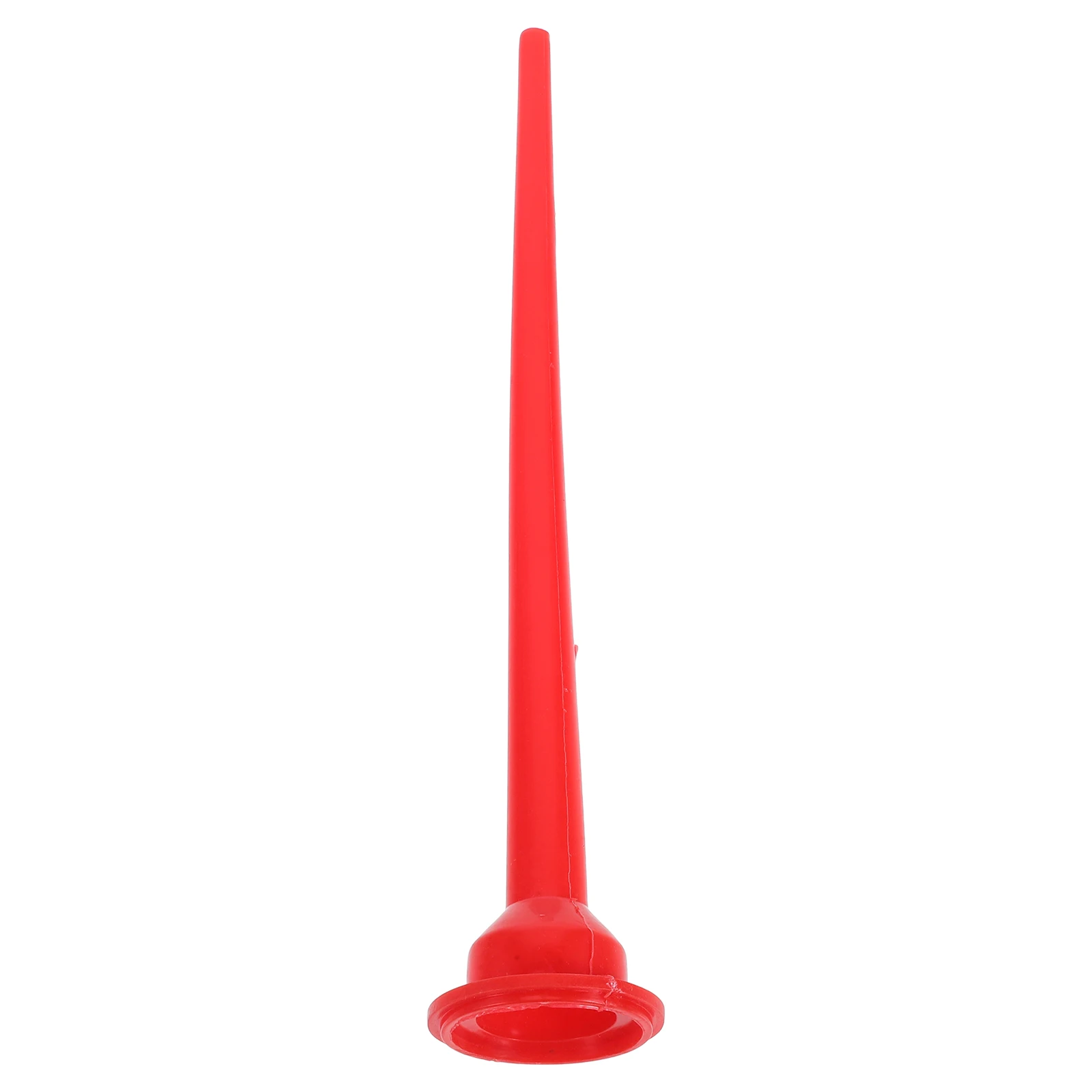 Buse de calfeutrage longue étendue, outil applicateur de mastic rouge doux et réutilisable pour les zones difficiles à atteindre la buse d'extension de calfeutrage