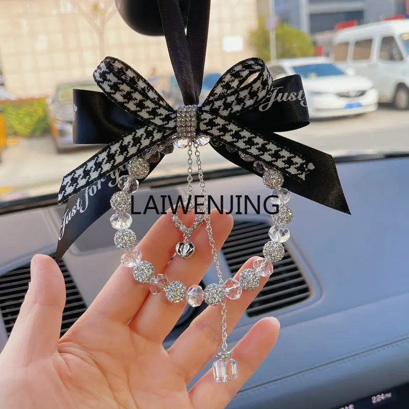 

HLZ car pendant car pendant small fragrant wind thousand bird grid high-end DIY decoration