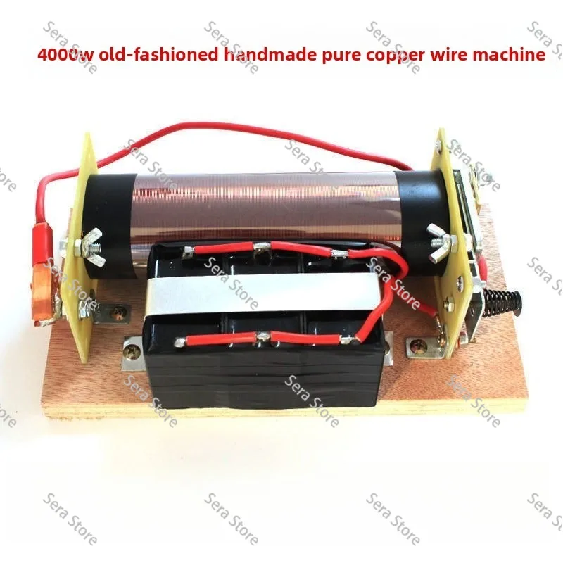 Old-fashioned Platinum Machine Inverter Pure Copper Coil Medium Power 12v Battery Head Power Saving Manual Step-up Transformer