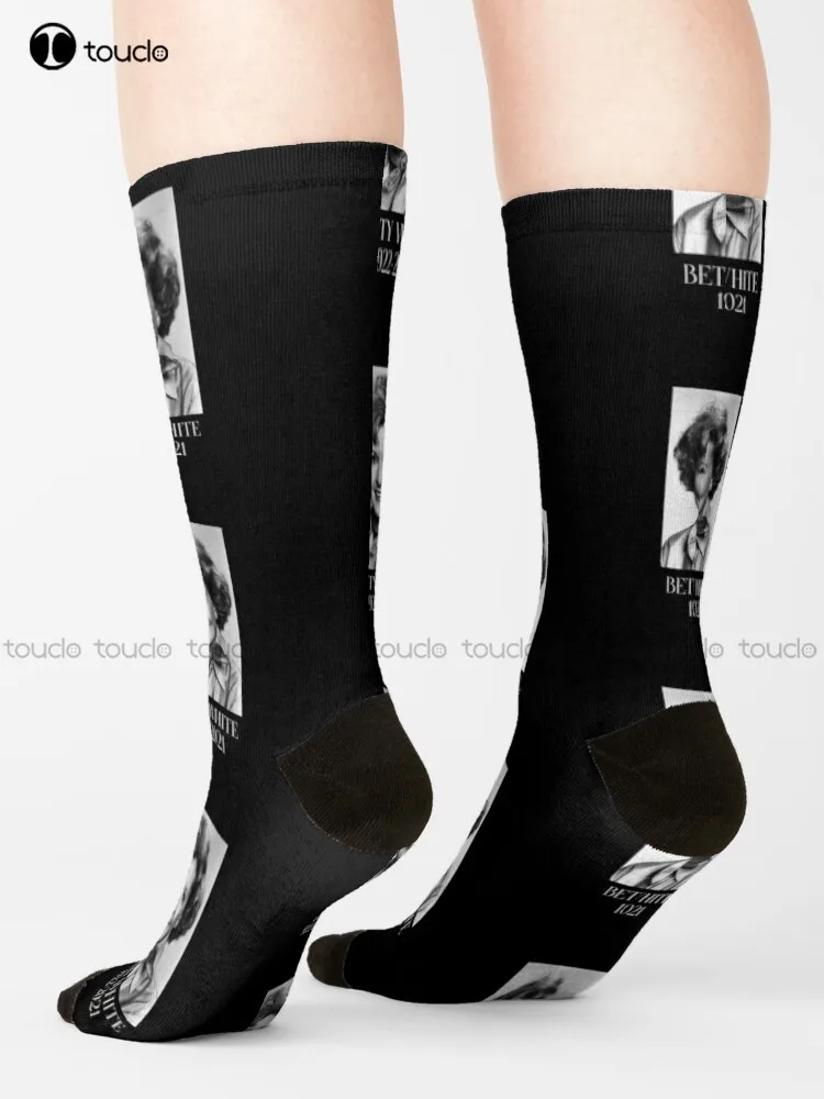 Rip Betty-White - Rip The Queen Of Golden Girls Star  Socks Hiking Socks Men Unisex Adult Teen Youth Socks Custom Gift