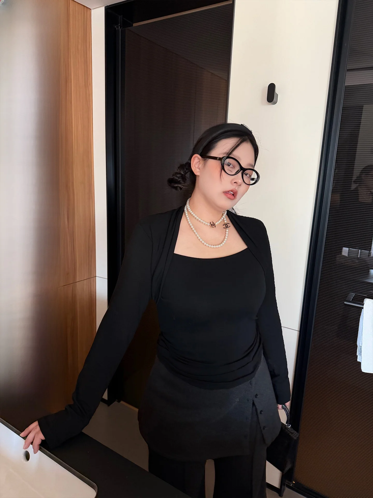 

Платье-футляр больших размеров Micro Plump【Heart-Tobbing】 с эффектом утягивания талии и прямым силуэтом, без рукавов, не сковывает движений