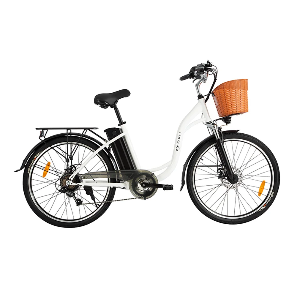 DYU C6 Elektrofahrrad 26 Zoll 250W All-Terrain-Elektrofahrrad 36V 12,5AH Batterie Elektrofahrräder für den Stadtverkehr – Detail 15