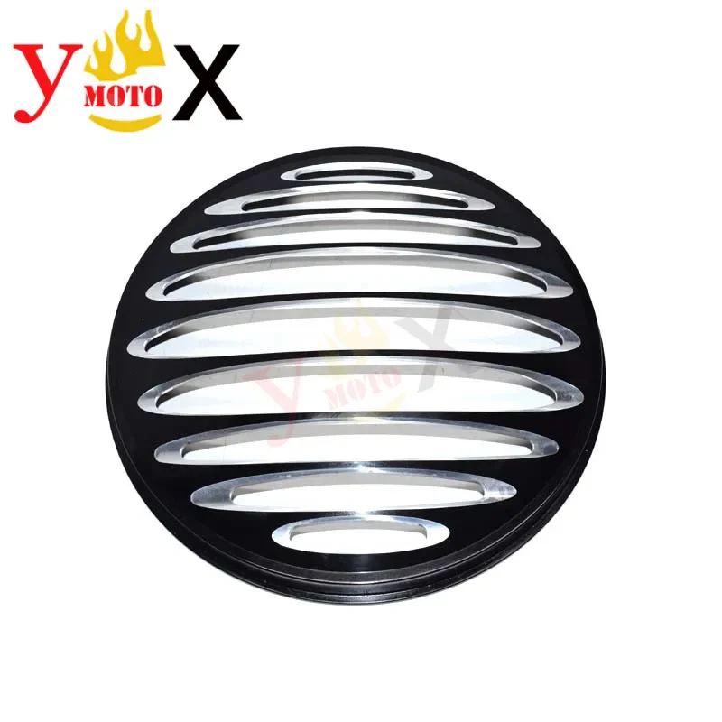 

7'' Aluminium Headlight Grill Cover Guard Headlamp Protector For Harley Touring Electra FLHTCSE FLHPEI FLHTCU Street Glide FLHX