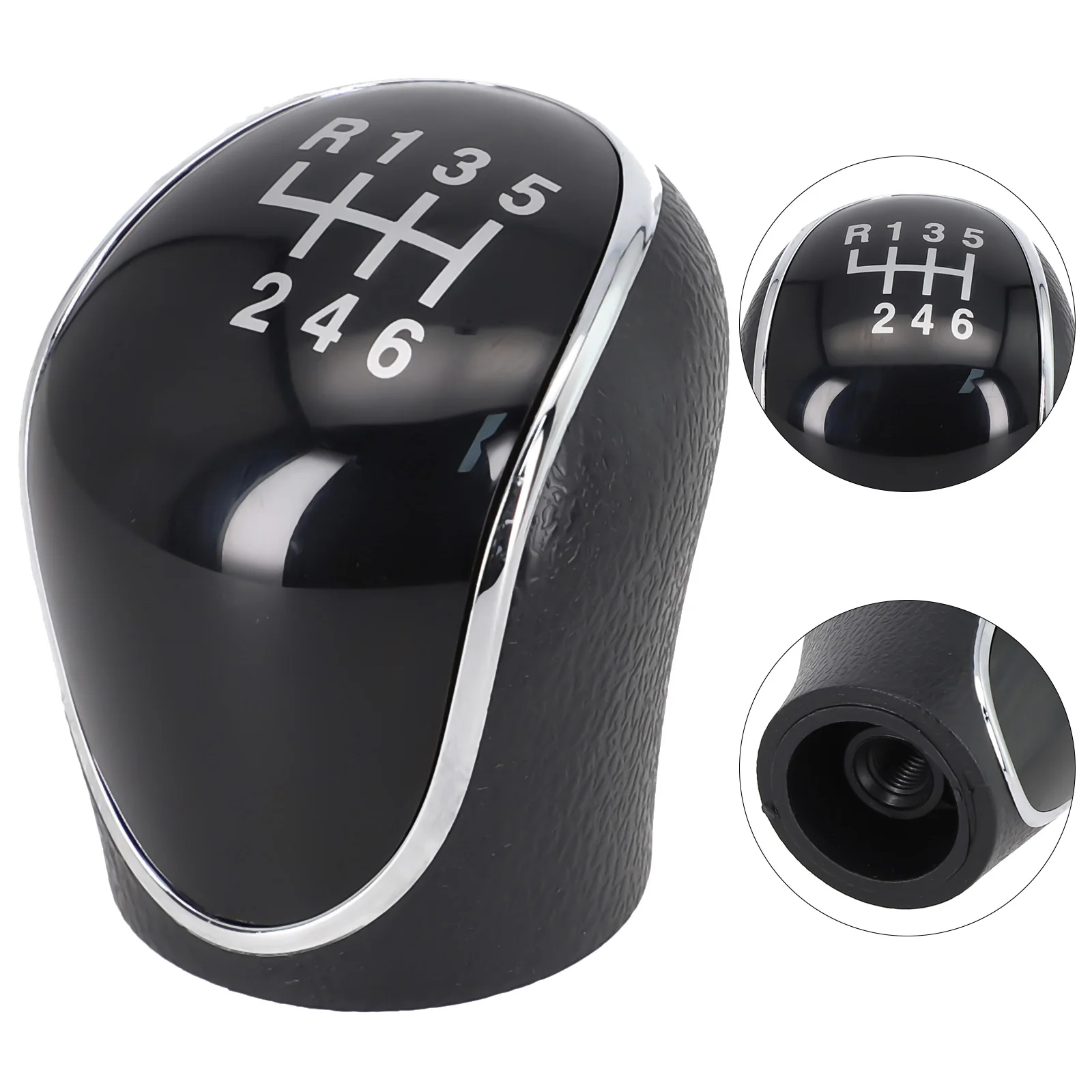 

Manual Transmission Gear Shift Knob for Hyundai IX35 2012 2016 Shifter Handball in Black ABS Material in 6 Speed