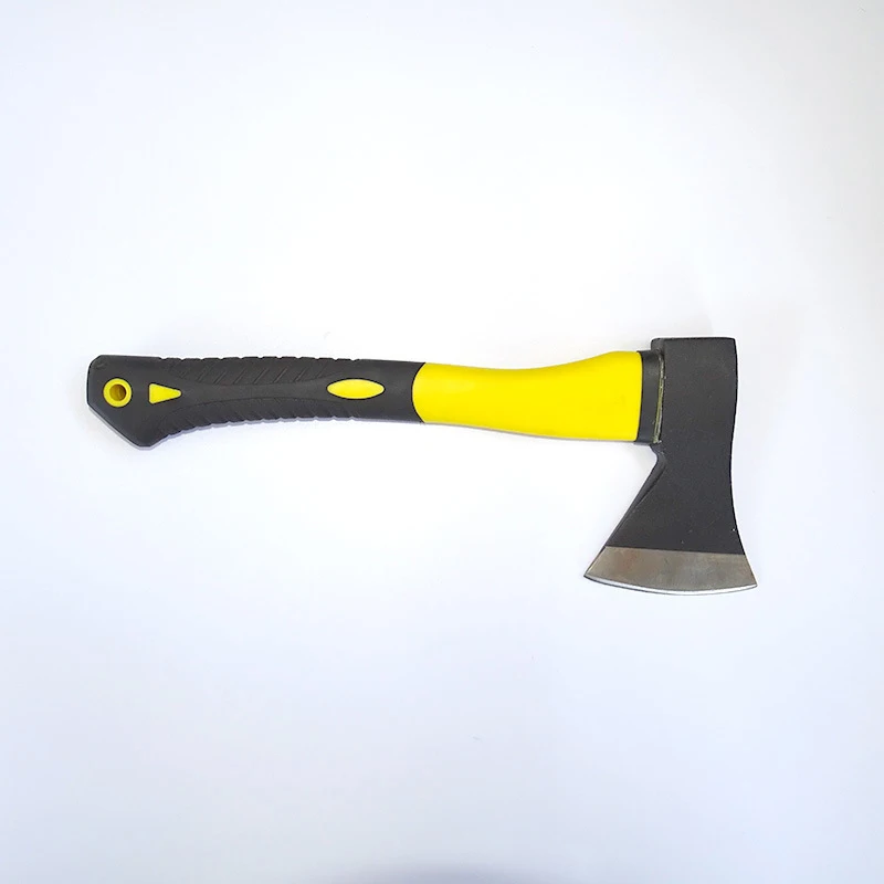 Logging and chopping axe, fiber handle, short handle, hand axe, heavy-duty axe, all steel forged, high-quality