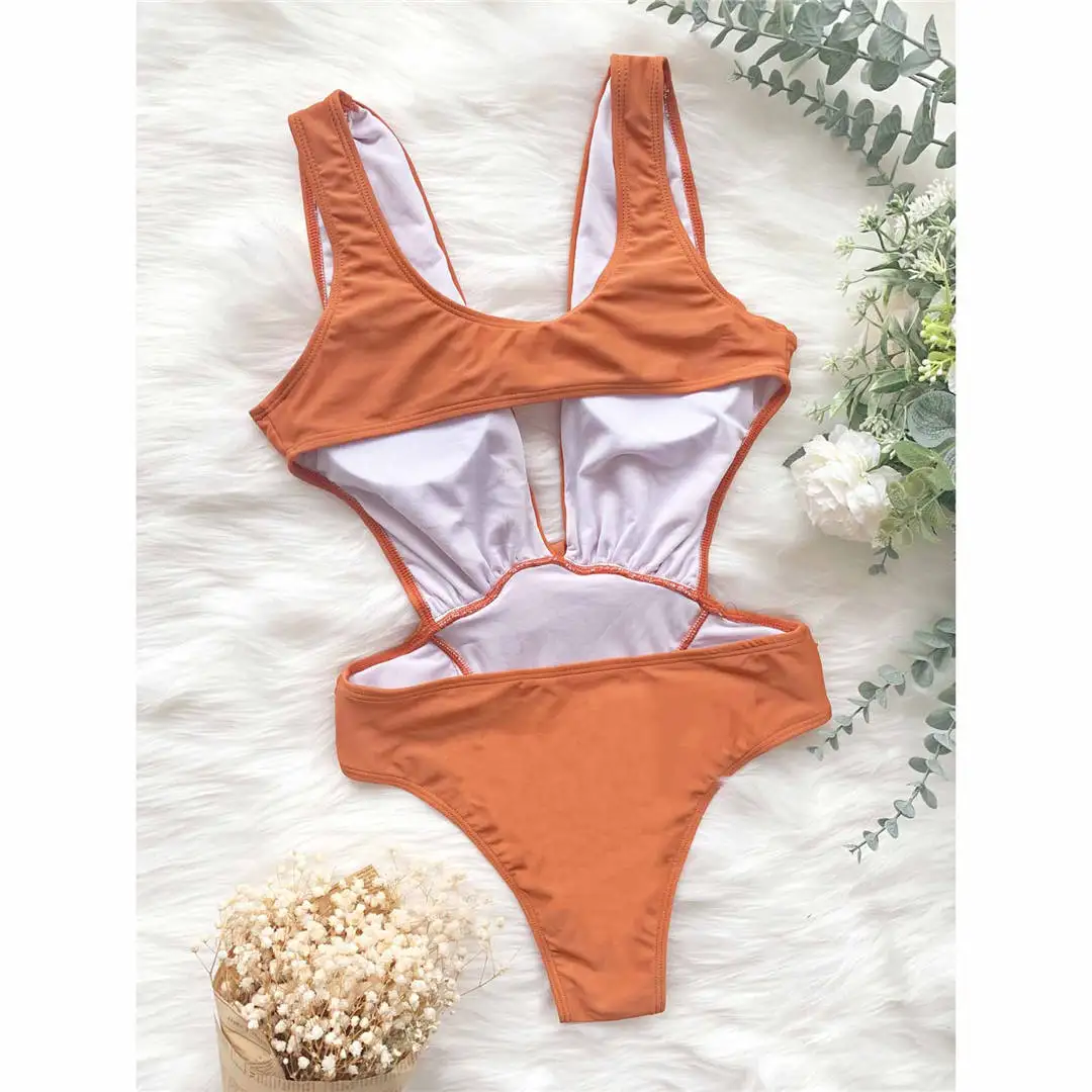 2026 Neuer sexy einteiliger Badeanzug mit tiefem V-Ausschnitt in 3 Farben, Damen-Badebekleidung, gepolsterter Monokini-Badeanzug, Badeanzug für Damen, V2926 – Detail 21