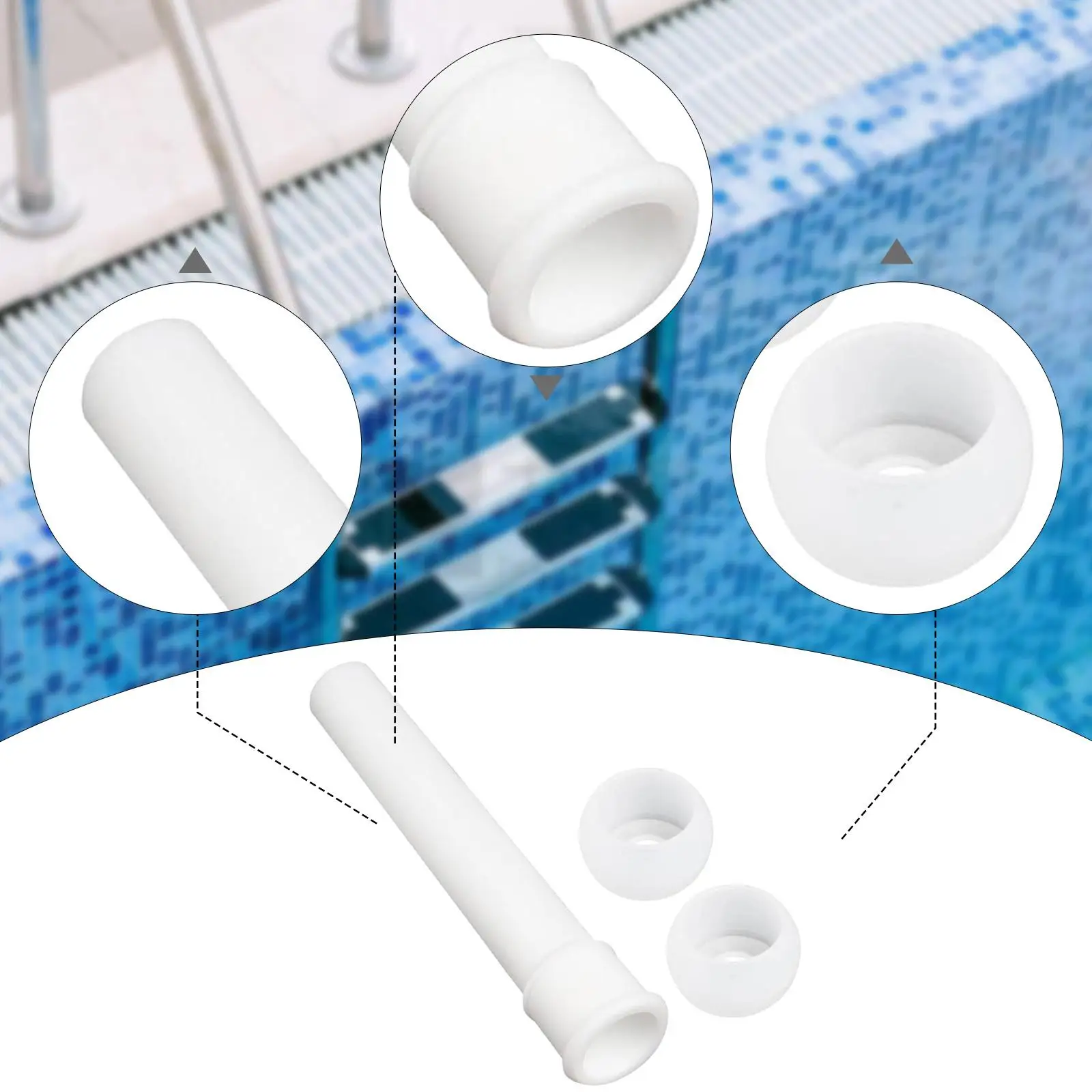 مقلة العين أجزاء التجميع صيانة قوي بركة الفوار فوهة المحمولة قطع الغيار إصلاح 590135 لاستبدال إضاءة حمام السباحة سبا #4