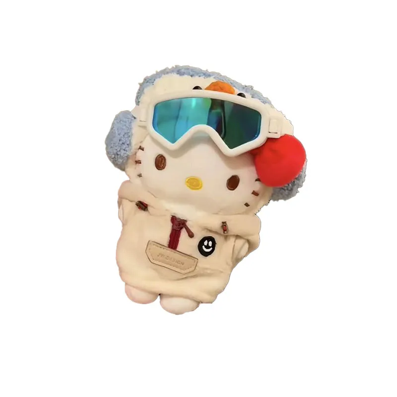 Hello Kitty Plush Keychain Skiing Toy Gift