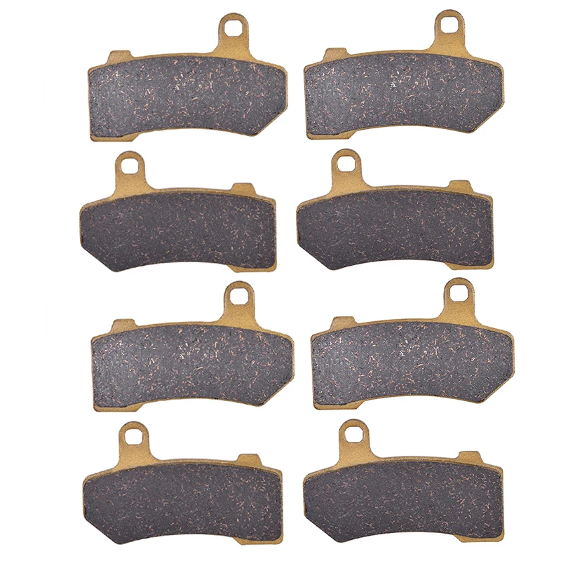 Motorcycle Ceramic Front Rear Brake Pads set For CAN-AM Maverick X3 Max Turbo R 2017 2018 2019 Ryker 600cc 900cc X3 Turbo R 2018