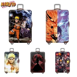 Anime Naruto copertura elastica per bagagli valigia copertura protettiva animazione addensare custodia per bagagli tag decorazione per Trolley da viaggio