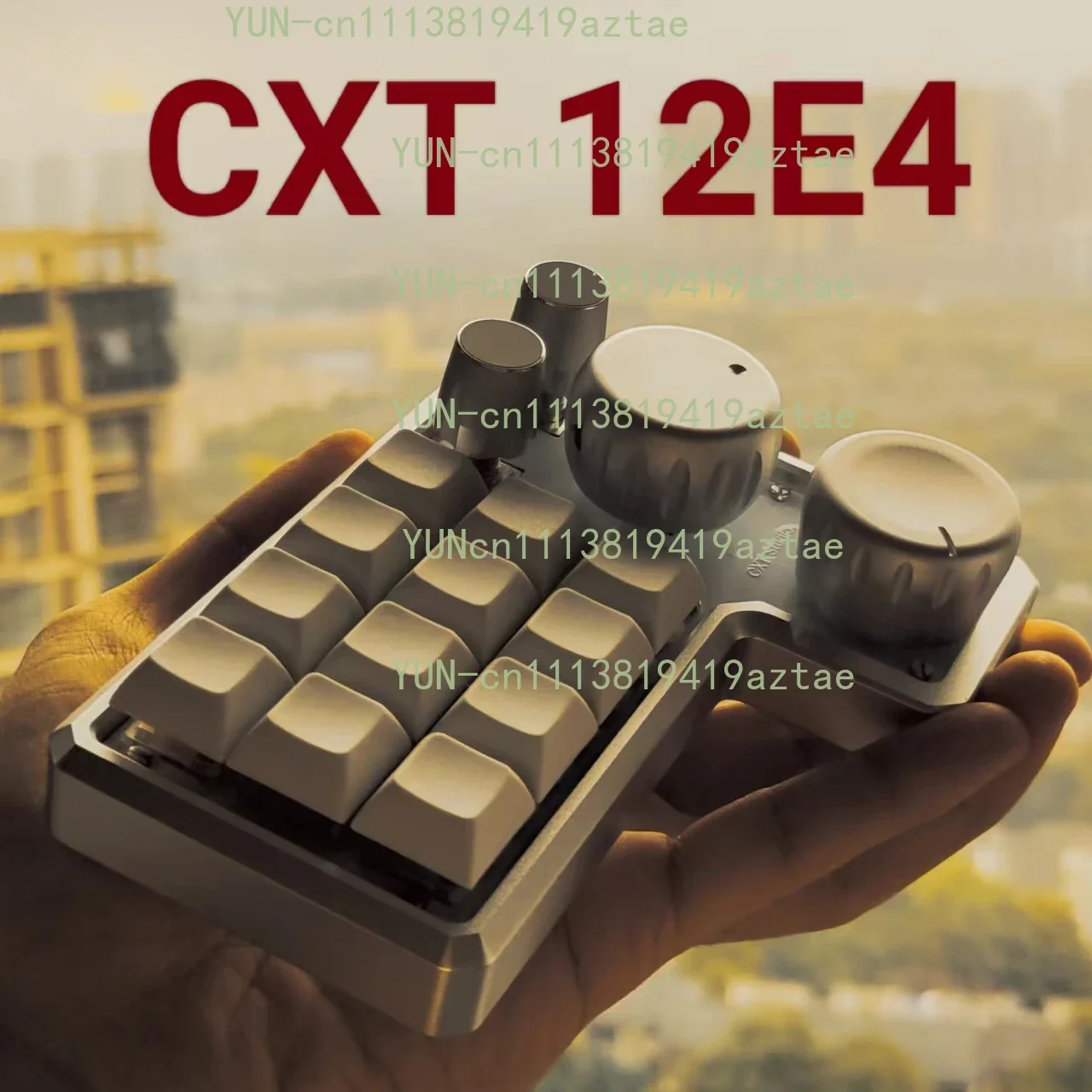 Aluminum CNC Keyboard Case for CXT 12E4