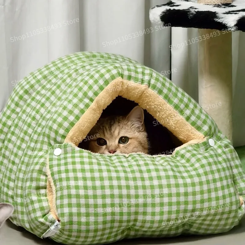For Removable and Washable Four-season Universal Cat Litter Kennel Cat Bed Cat House Kitten Litter Pad