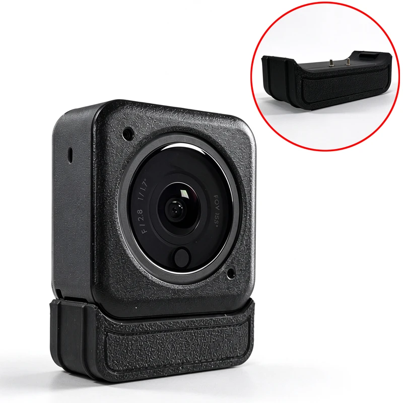 1PCS Charging Dock Magnetic Charging Base Universal USB-C Port Bare & Cased Compatible Accessories for DJI Osmo Action 2 Camera