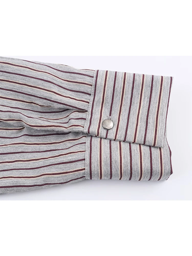 2026 جديد المرأة مخطط طباعة قمصان أنيقة الدانتيل يصل القوس غير النظامية قمة الموضة الخامس الرقبة مكتب السيدات التنقل البلوزات القمم #6