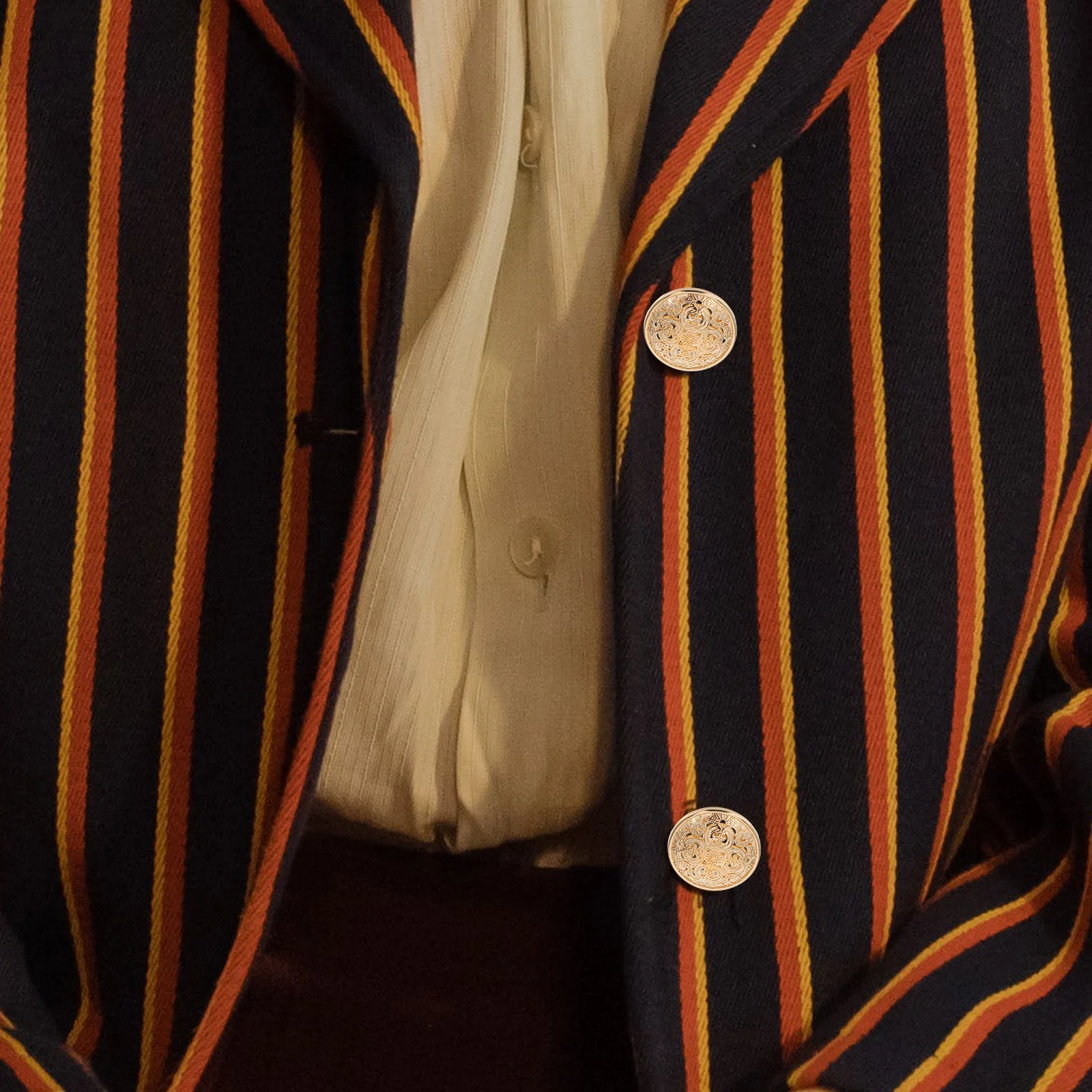 

30Pcs 23Mm Metal Buttons Hollow Out Fashion Sewing Fasteners for Clothing Jackets Hats Downjacket Windbreakers Backpacks DIY