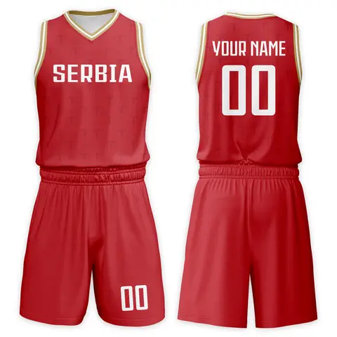 8 best sales Serbiens baskettröja - №4