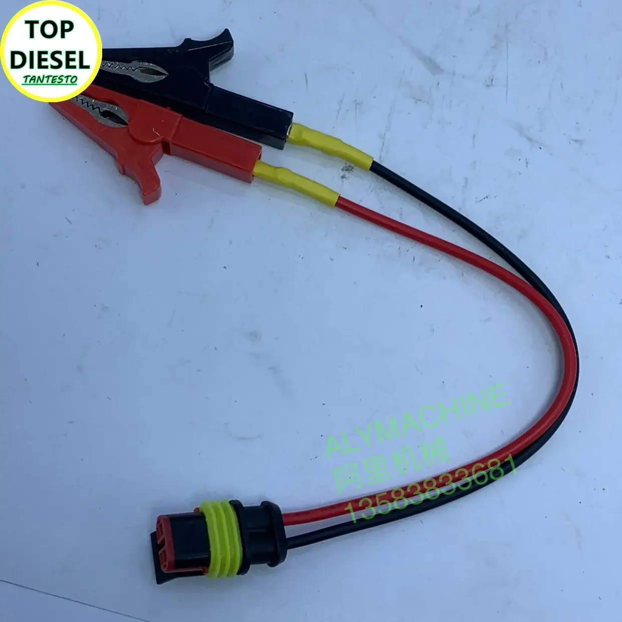 Diesel Common Rail Injector Solenoid Valve Clips Connect Wire Harness for Test Bench Repair Tools