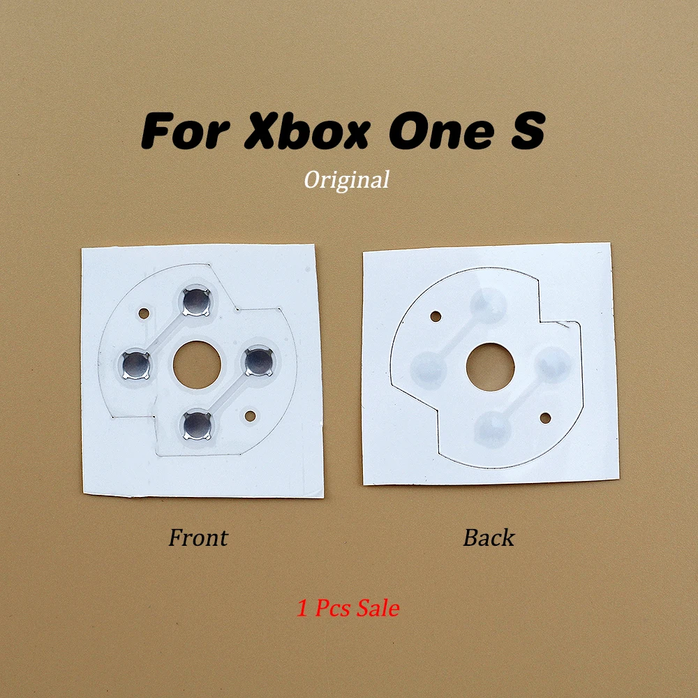 1Pc Conductive Film Sticker For Xbox One S D-Pad Button Metal Dome Switch Pad For Xbox Series X S Controller One Slim Repair