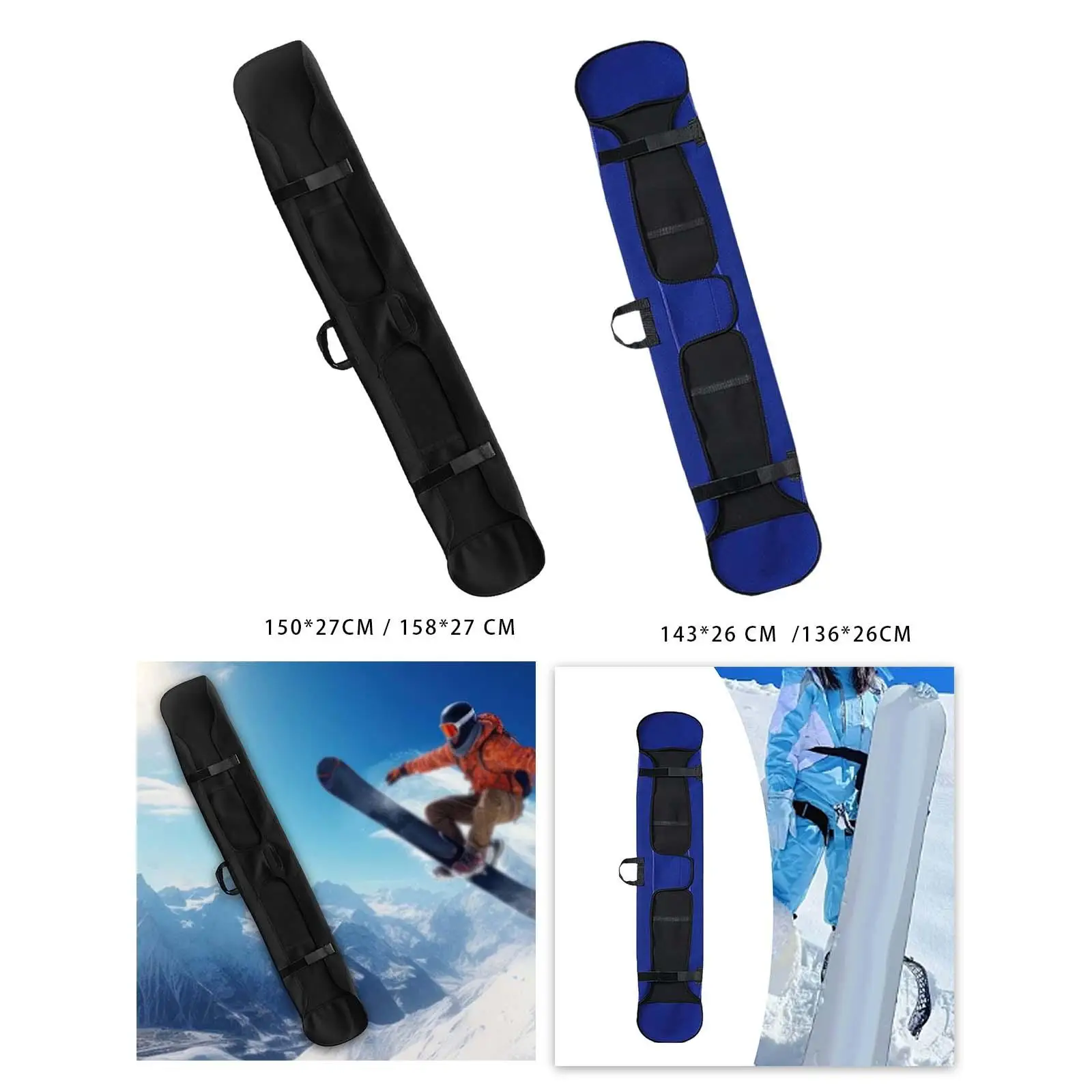 

Snowboard Sleeve Case Snowboard Storage Bag Pouch Ski Bag for Skiing Winter Sports