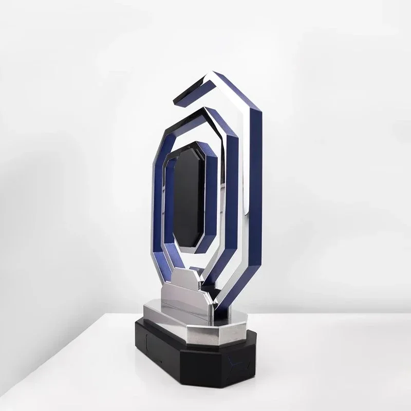 Creative Metal Trophy Medal Competition Outstanding Employee Souvenir