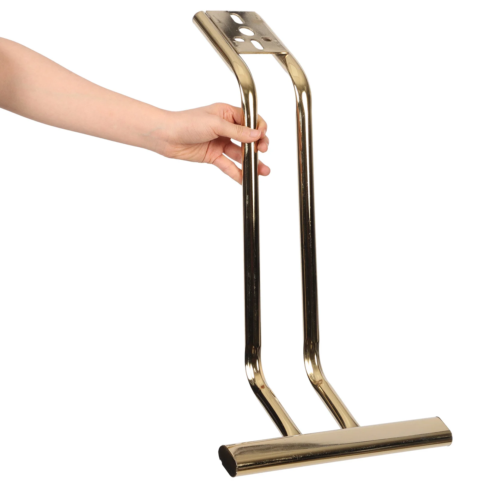 دواسة بديلة لكرسي الصالون ومسند للقدمين من الفولاذ المقاوم للصدأ لكرسي الحلاقة ومسند للقدمين عالي التحمل