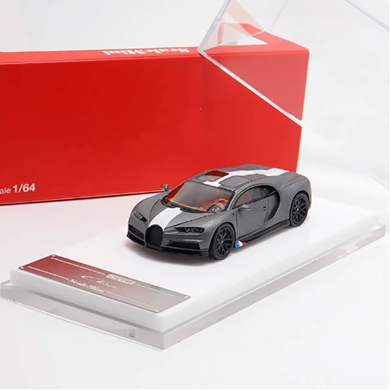 Original 1:64 Scale Chiron Simulation Resin Car Model Static Display Gift Toy Collectible Souvenir Decoration